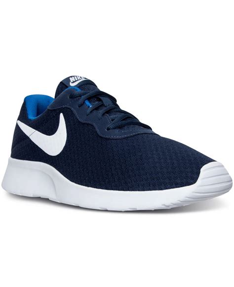 nike tanjun blauw|Nike black tanjun sneakers men.